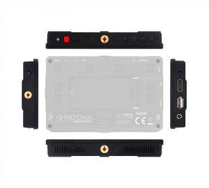 Anschlüsse - 5 Zoll Touch Monitor für Kameras